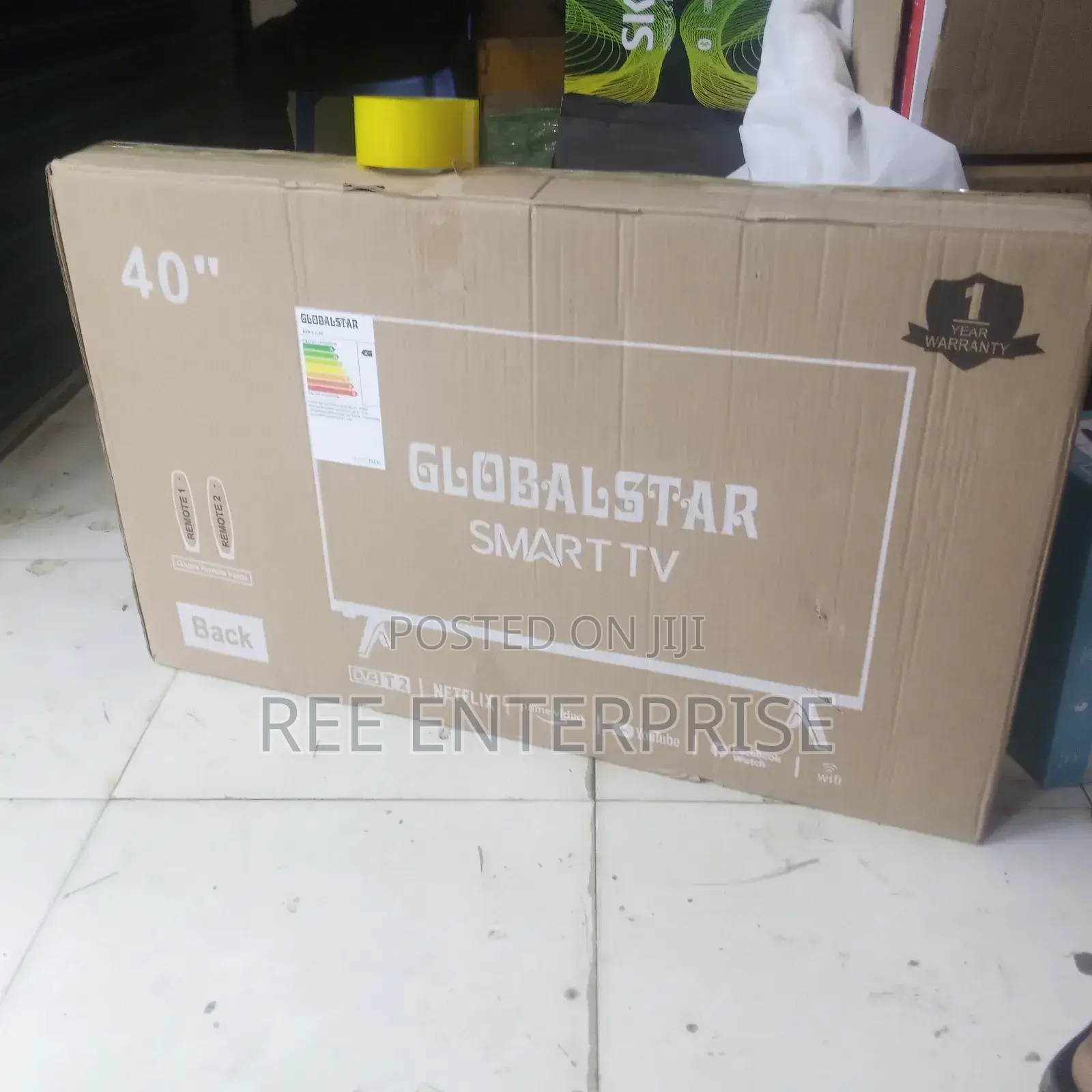 Globalstar Smart Tv 40 Inch With Double Remote