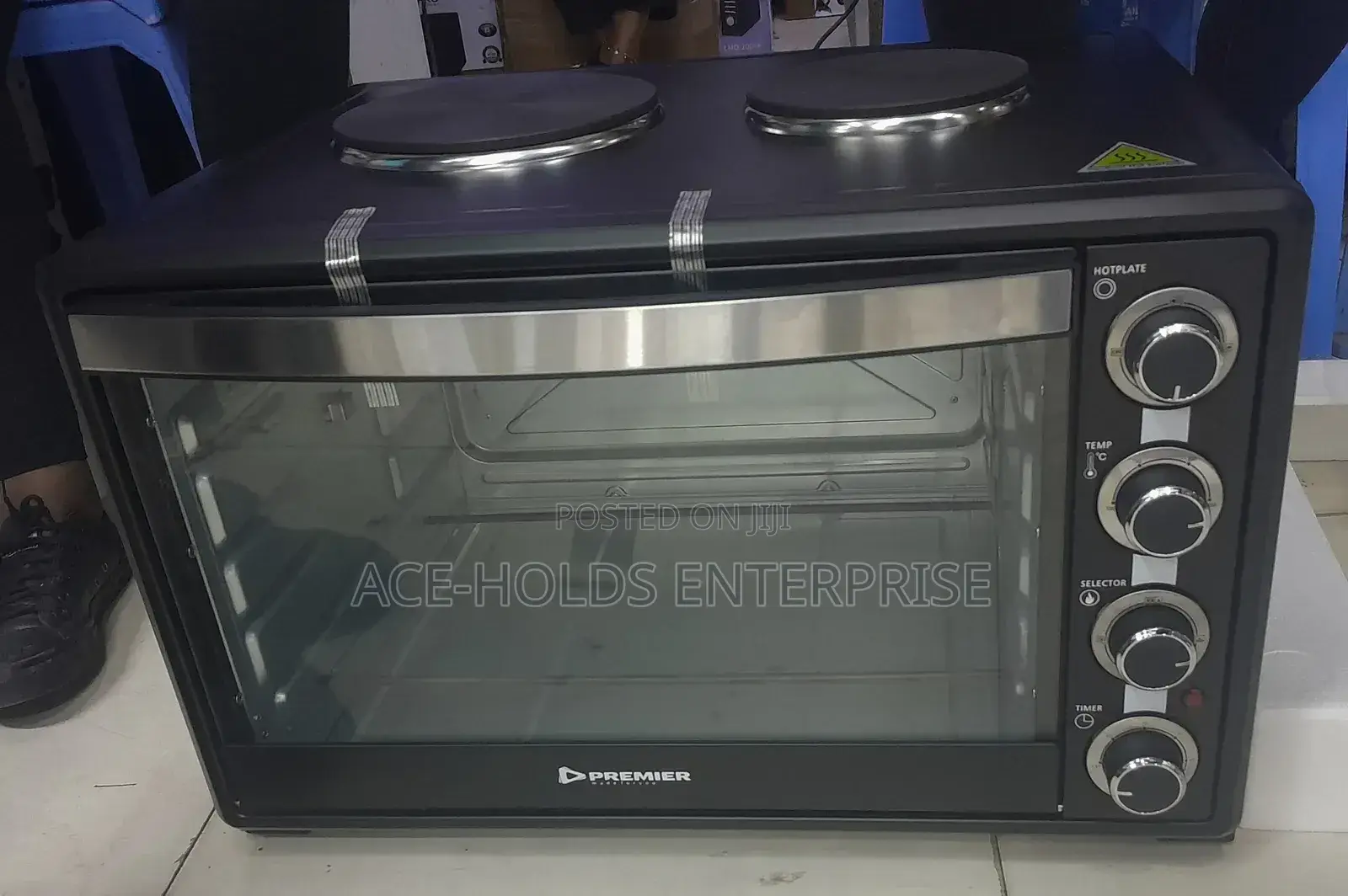 Premier Commercial Countertop Electric Oven/ Hotplates - 2200watts