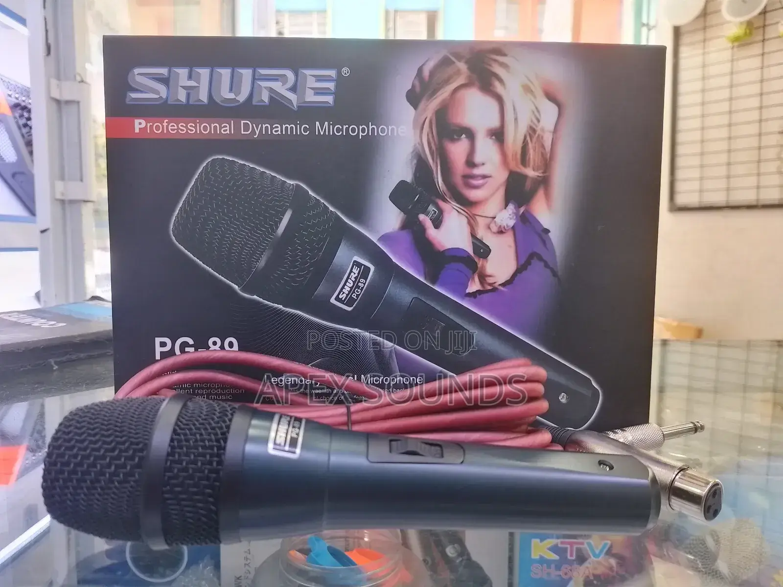 Shure Corded Microphone Pg 89