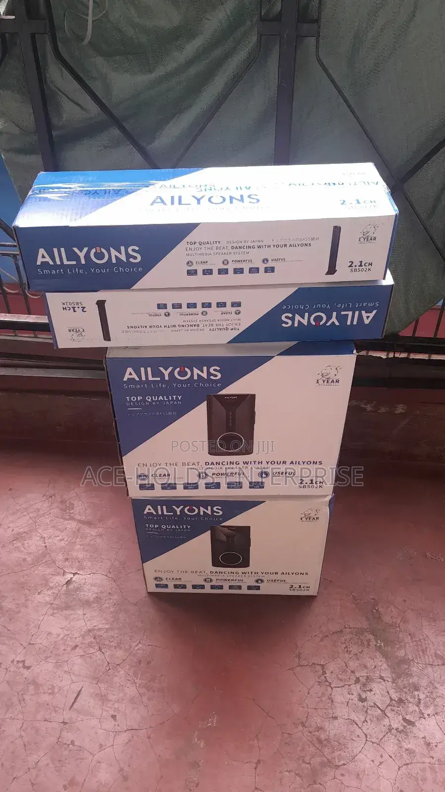 Ailyons 2.1ch Soundbar Speaker System - Sb502k