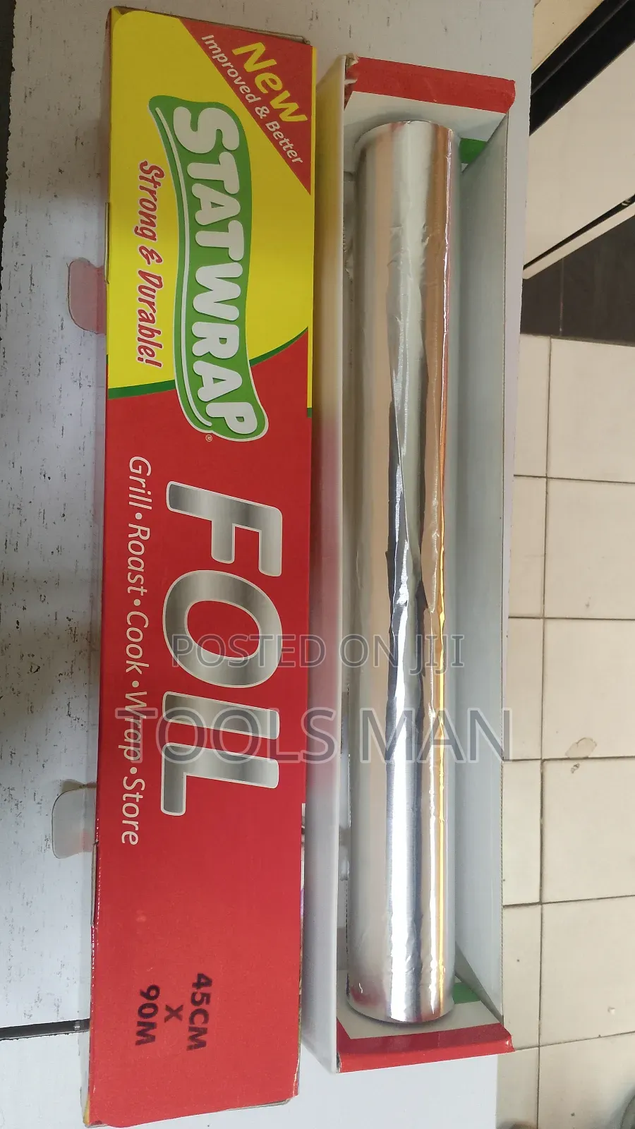 Statwrap Aluminium Foil 45cmx90m