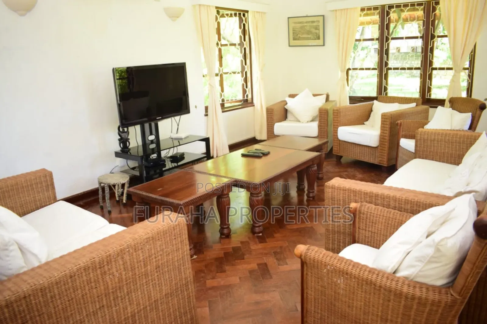 To Let 5 Beds Fully Furnished House Nyali