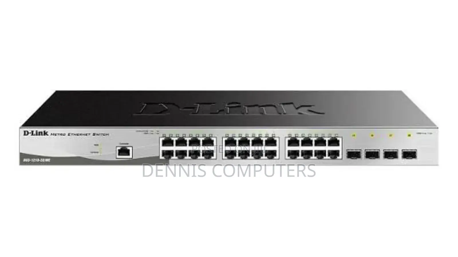 D-Link GGS 1210-28p 24port Poe Gigabit Smart Managed Switch ,