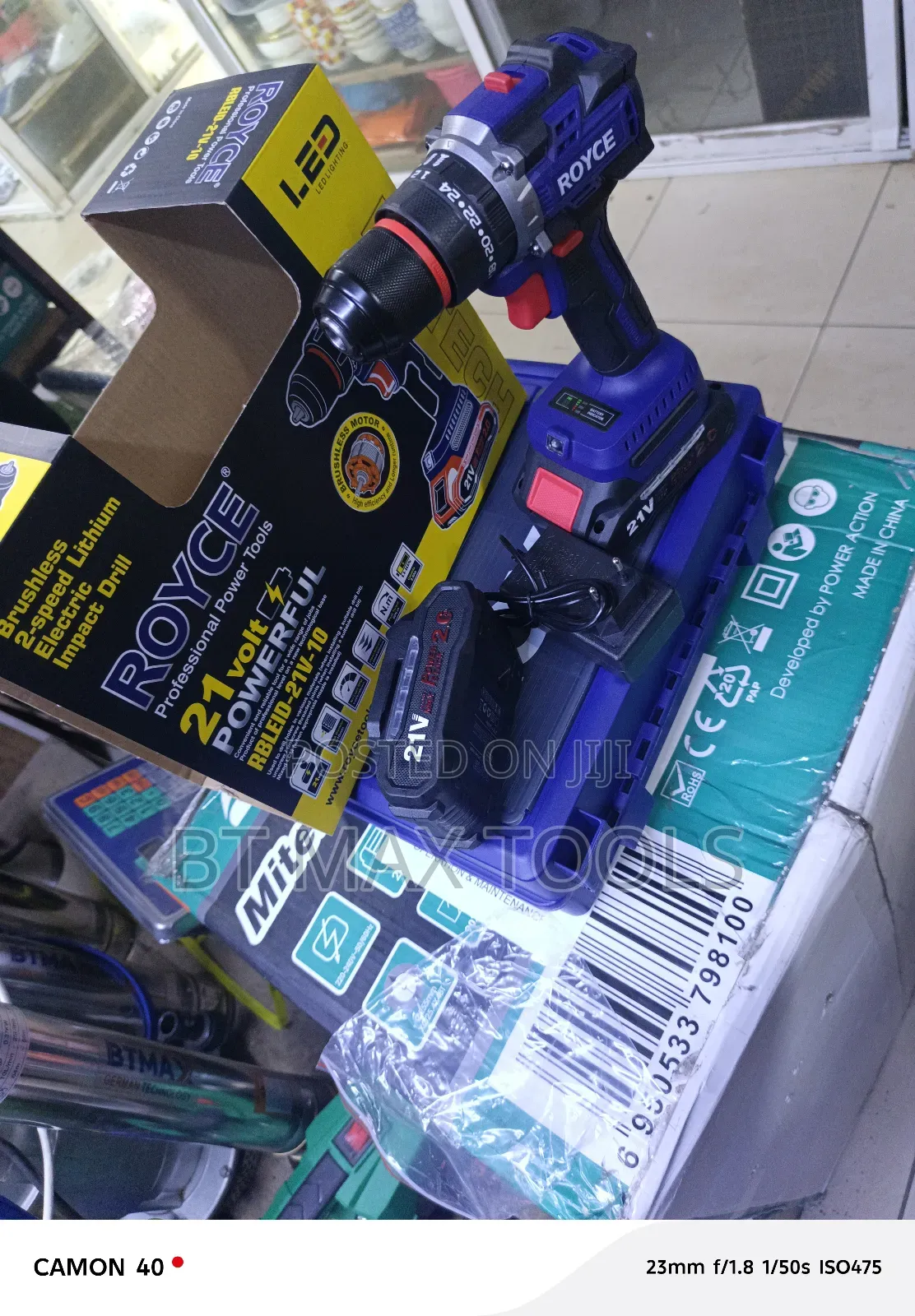Professional Brushless Drill 21v