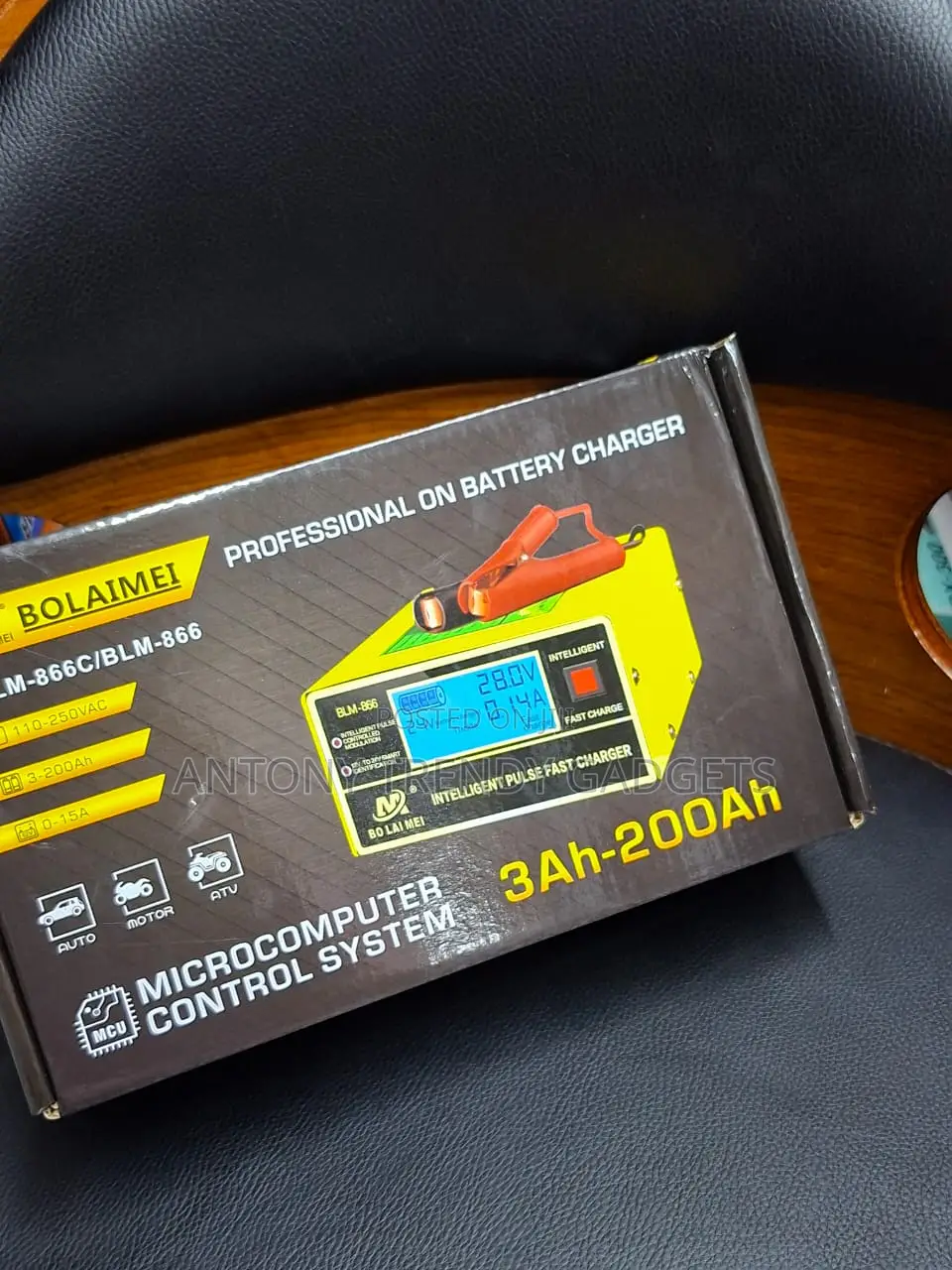 Bolaimei 0–15a Mcu-controlled Car Motorcycle Battery Charger