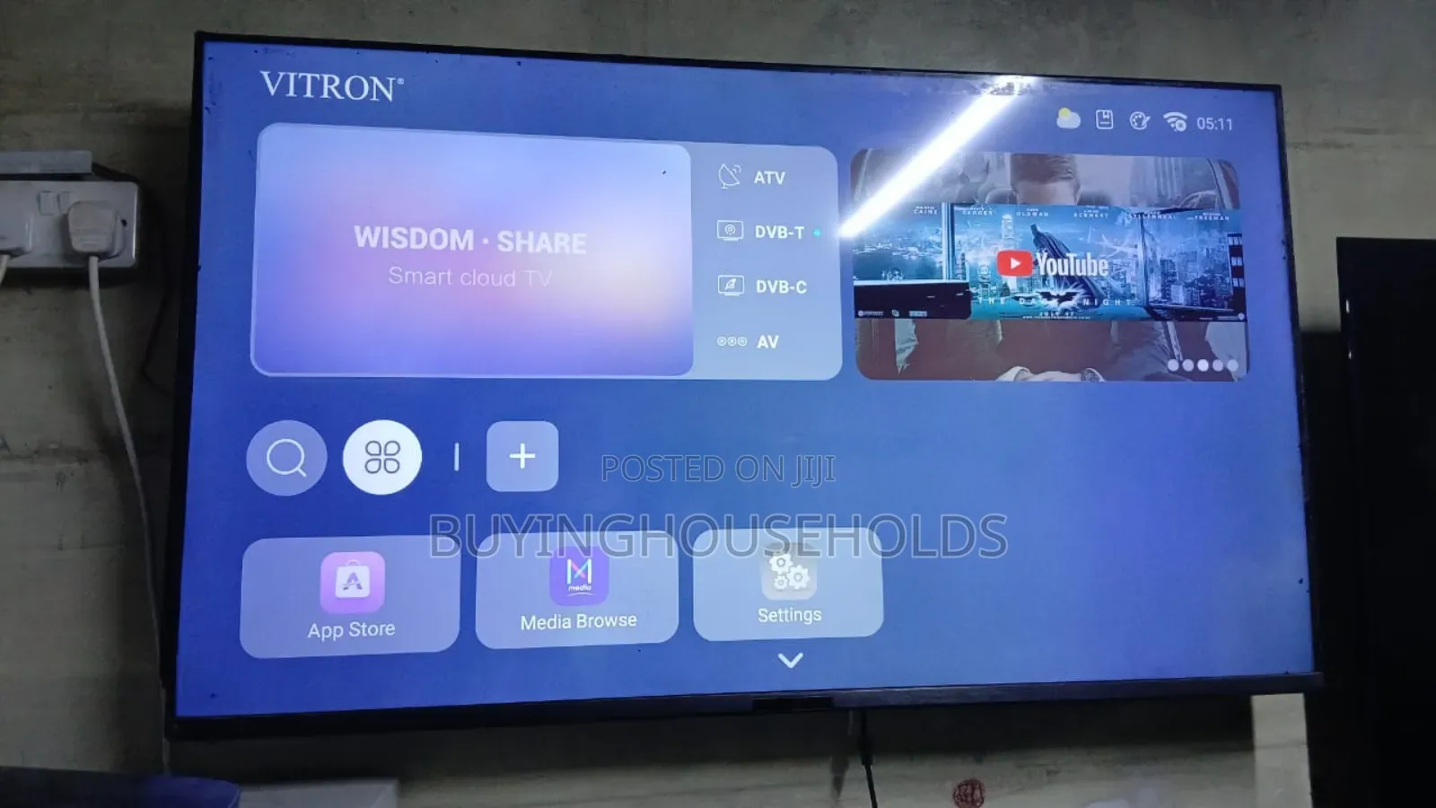 Vitron 50" Smart Android Tv