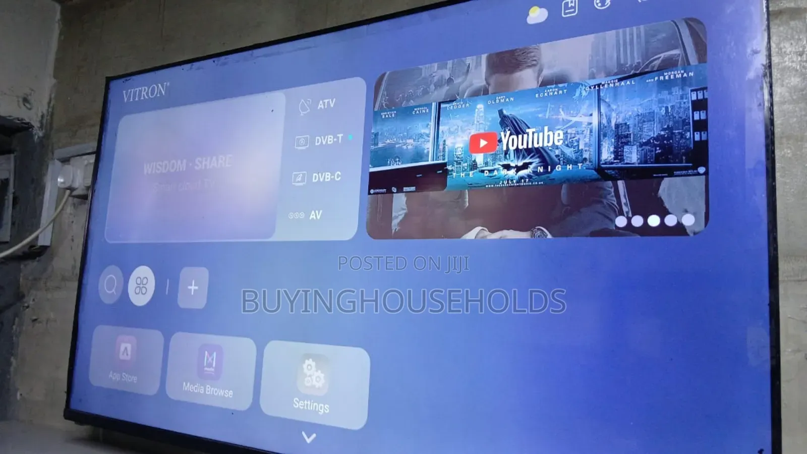 Vitron 50" Smart Android Tv
