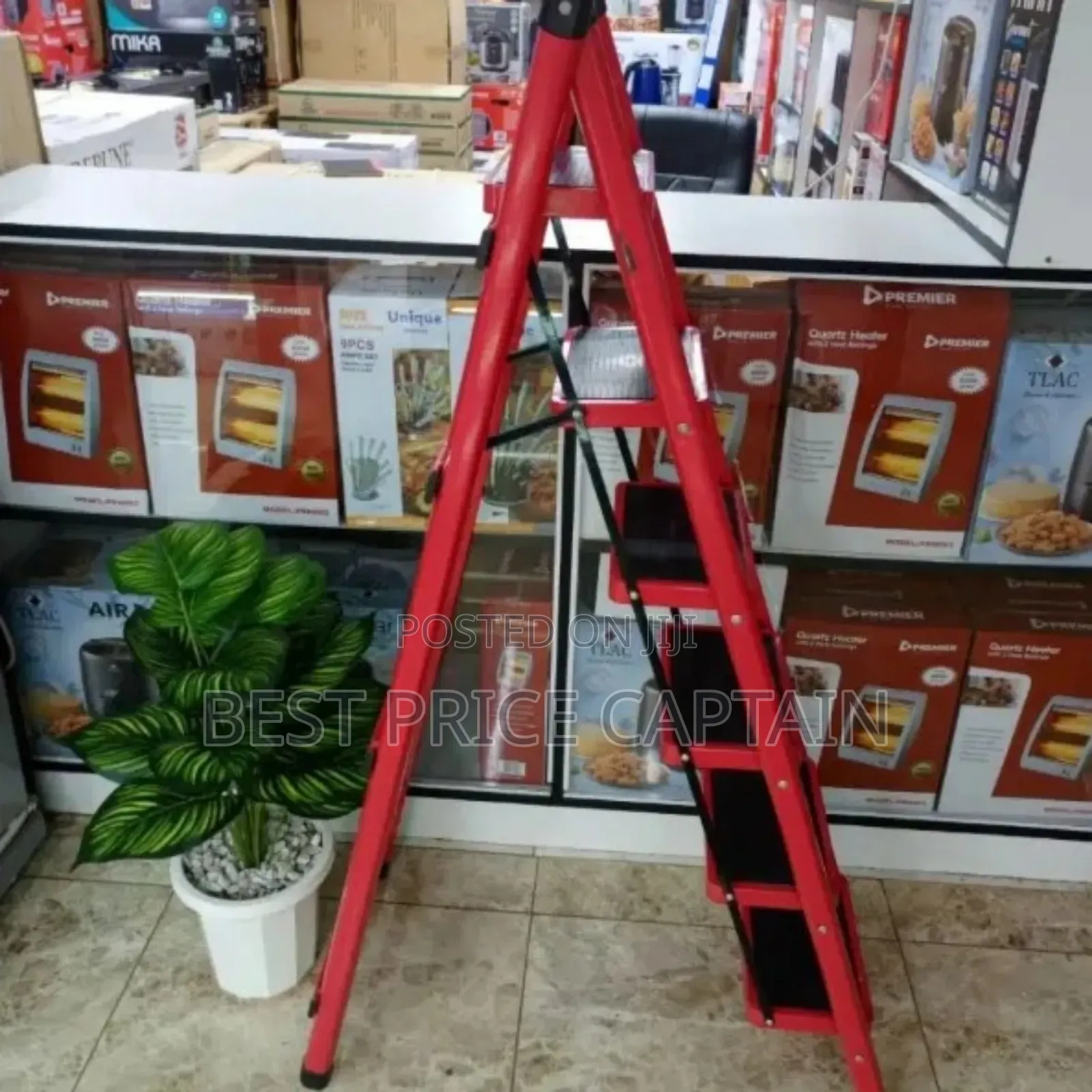 *5 Steps Aluminum Foldable Ladder*