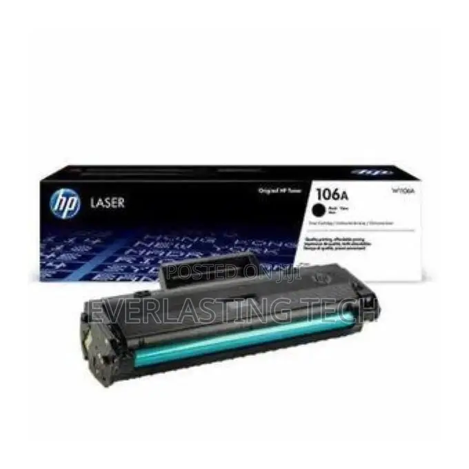 Hp 106a Black Original Laserjet Toner Cartridge - W1106a