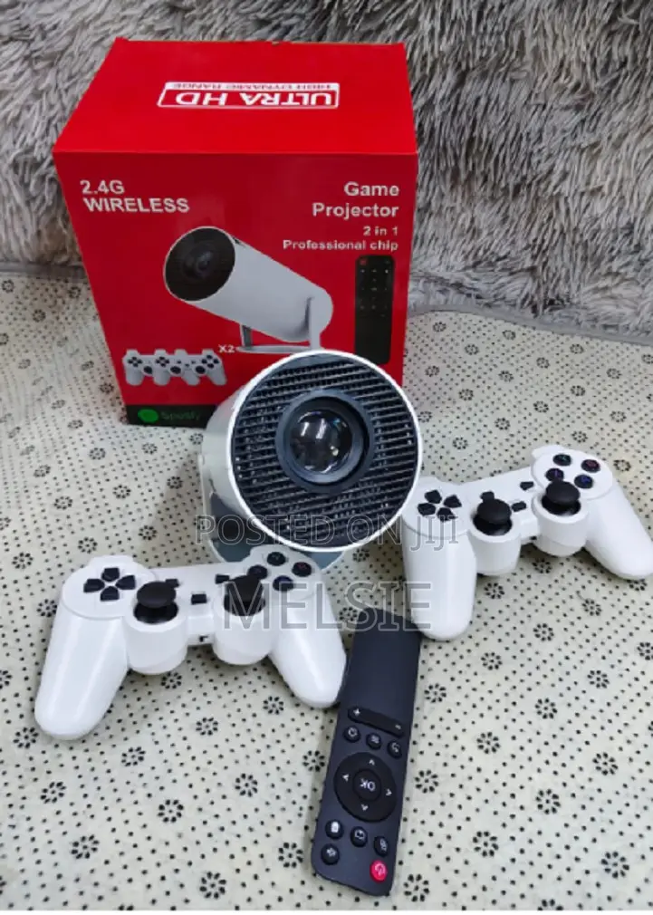 Hy300 New Portable Mini Projector Outdoor Home Theater Wireless