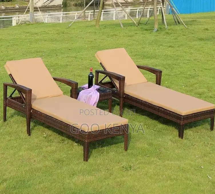 Home Outdoor Chair;Sun Lounger Chair for Garden and Terrace Relaxation