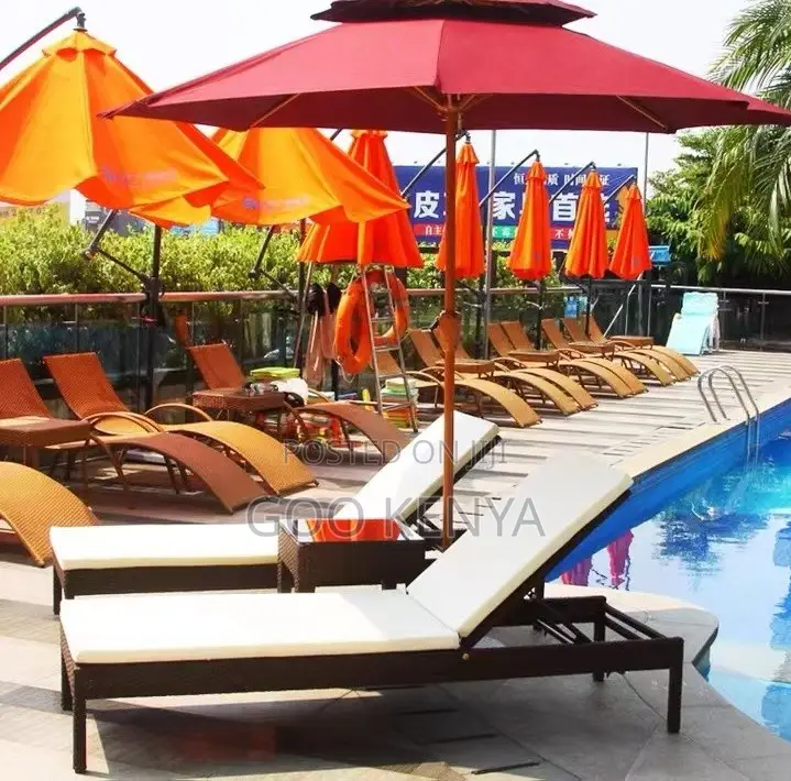 Home Outdoor Chair;Sun Lounger Chair for Garden and Terrace Relaxation