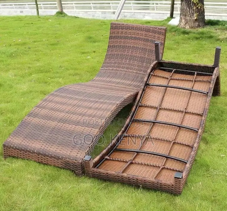 Home Outdoor Chair;Sun Lounger Chair for Garden and Terrace Relaxation