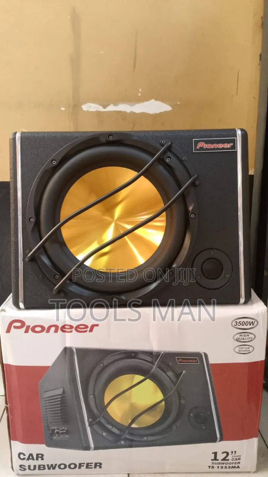 Pioneer Car Audio Subwoofer 12inch.