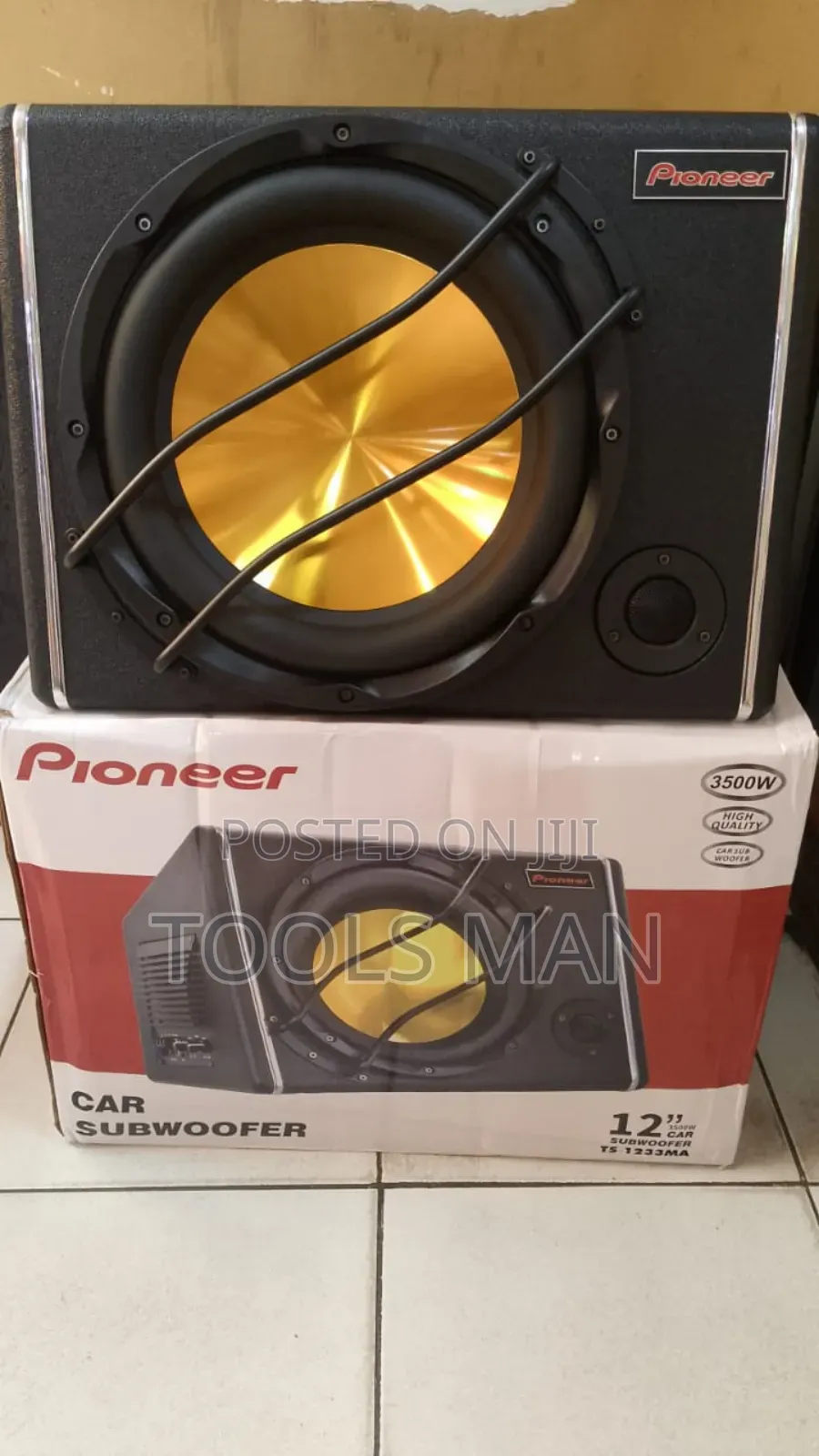 Pioneer Car Audio Subwoofer 12inch.