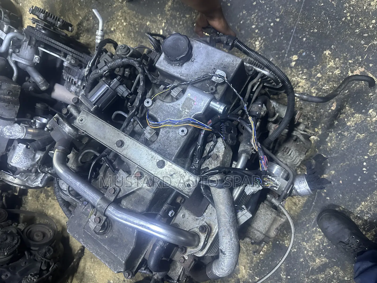 Mitsubishi Pajero 4m41 Complete Engine