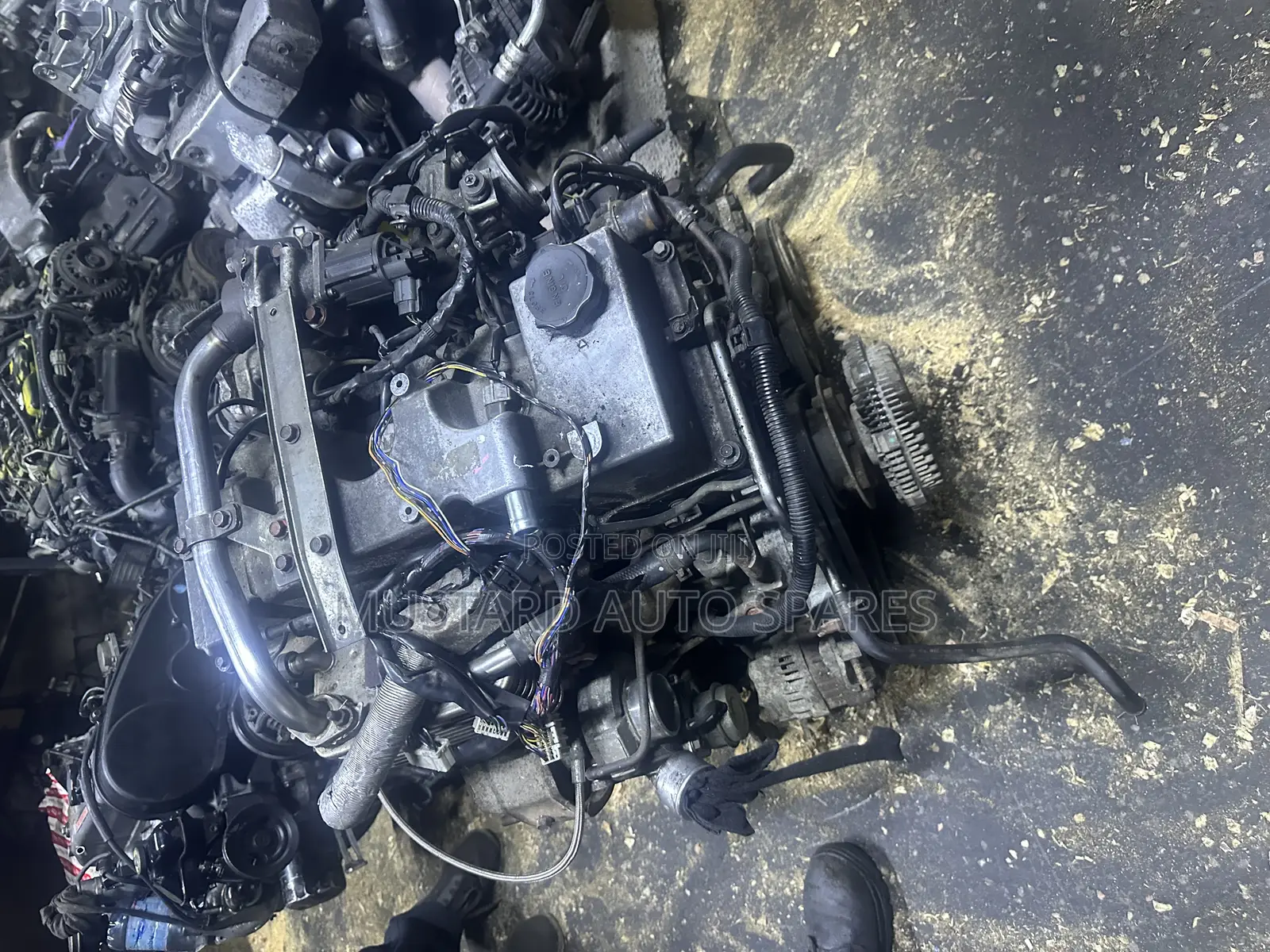 Mitsubishi Pajero 4m41 Complete Engine