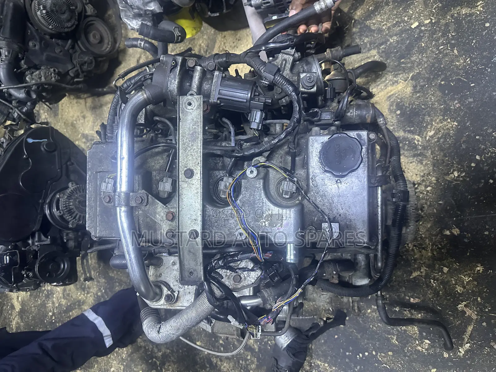 Mitsubishi Pajero 4m41 Complete Engine