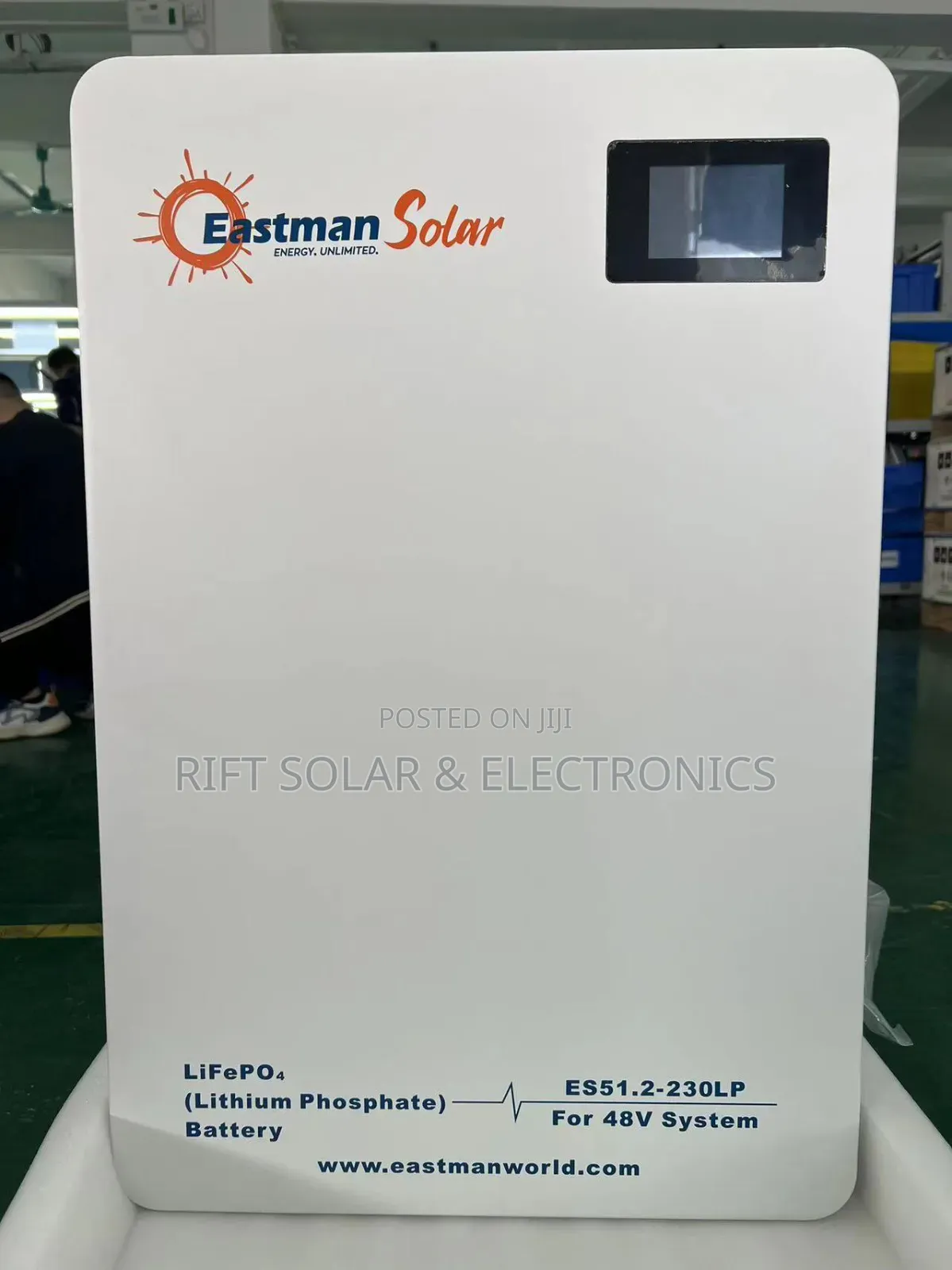 Eastman 5.12kwh - 48 Volts Lithium Ion Quality 8000 Cycle Battery