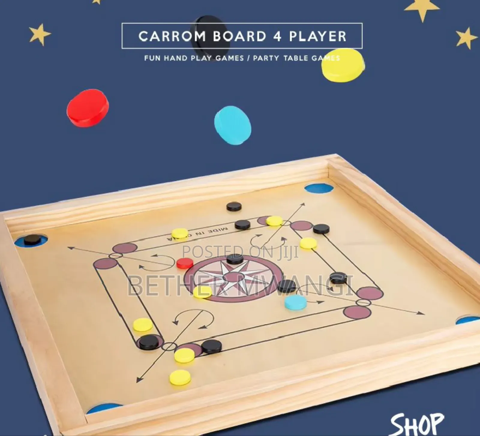 Carrom Board 4 Player In Kenya