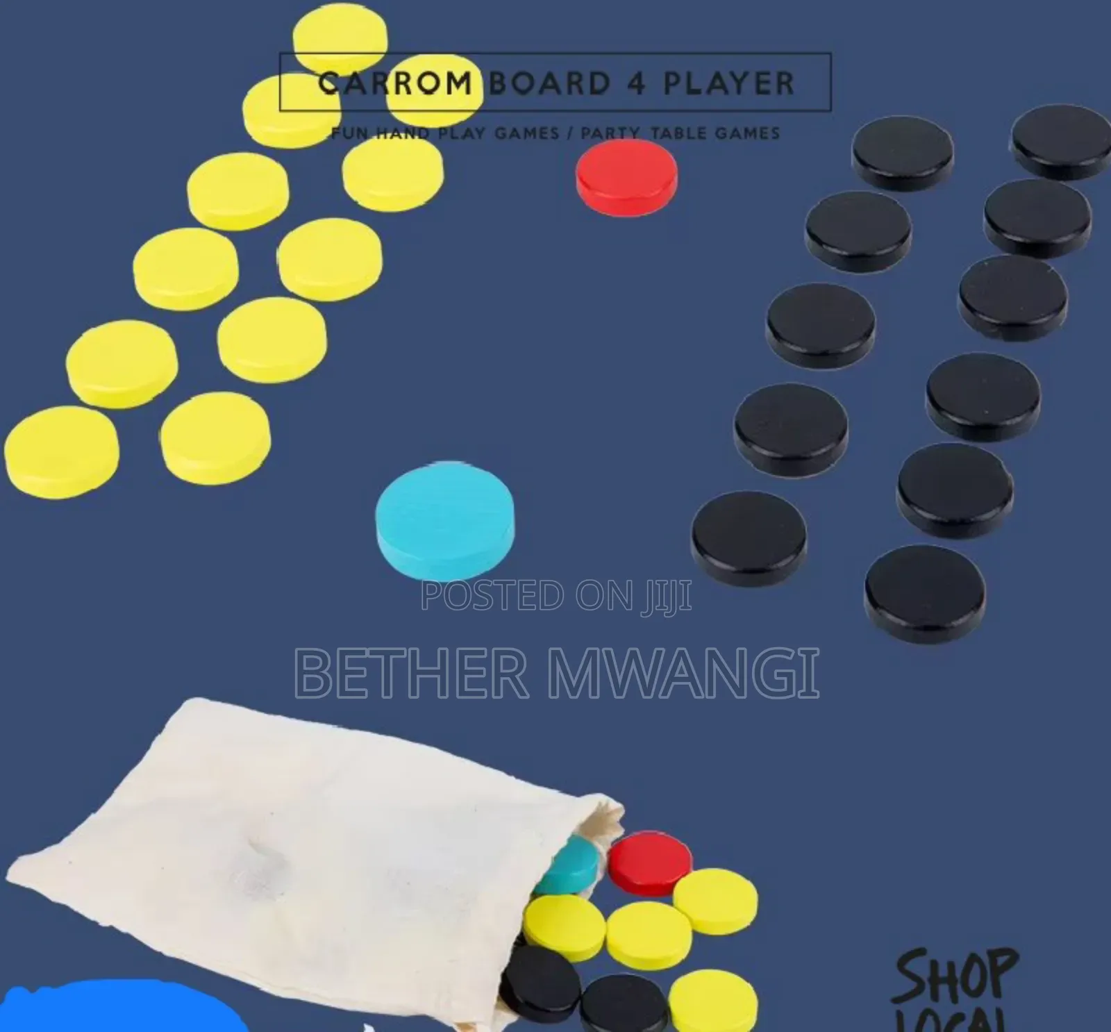 Carrom Board 4 Player In Kenya