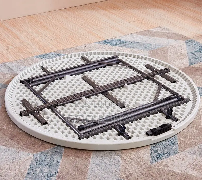 Home Table;Premium Event-Ready Fold Round Table for Indoor and Outdoor
