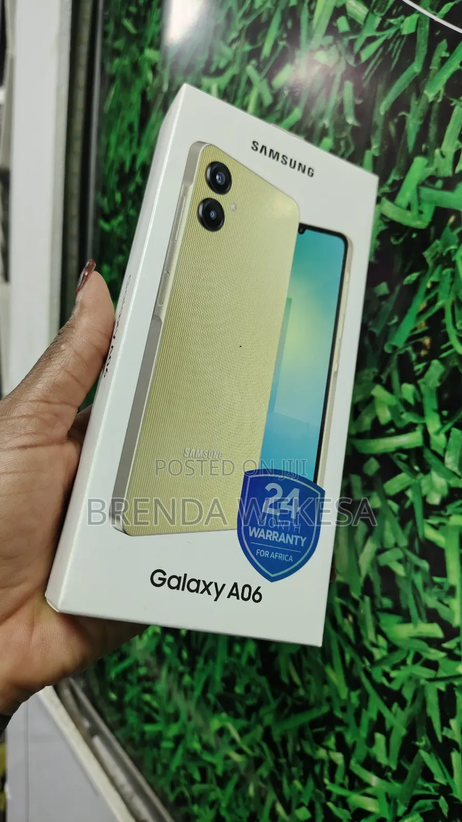 New Samsung Galaxy A06 64 GB Gold
