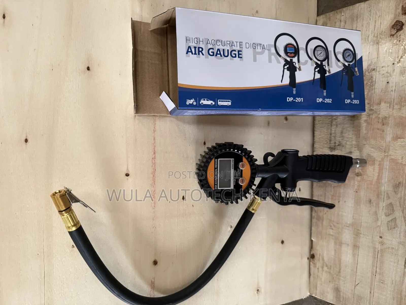 High Quality Handle Digital Air Gauge