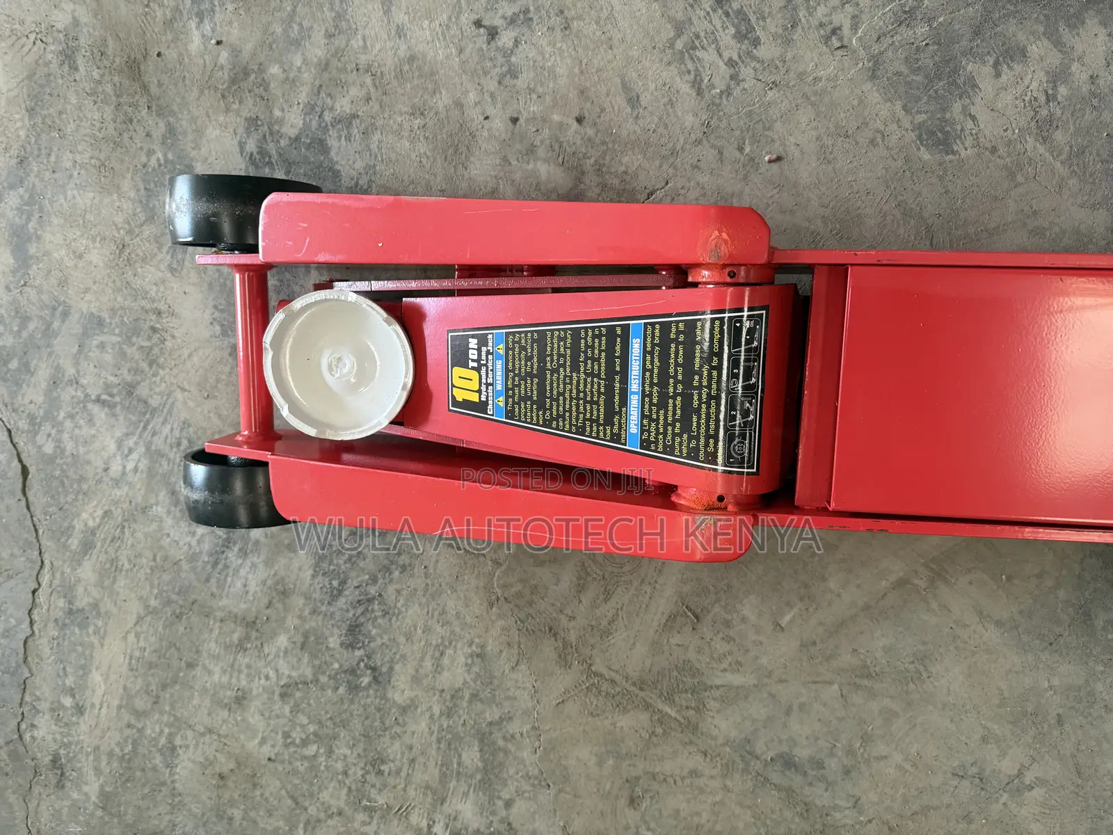 The High 10t Quality Trolley Jack Italy Technology