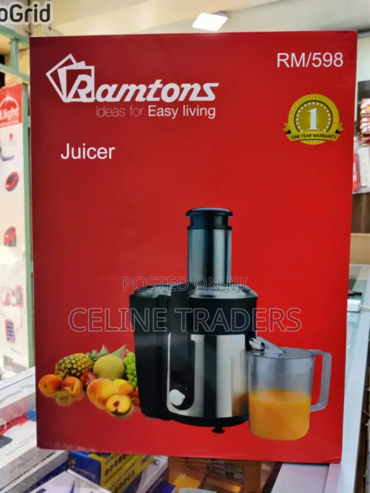 **Ramtons Juicer Rm598 800w