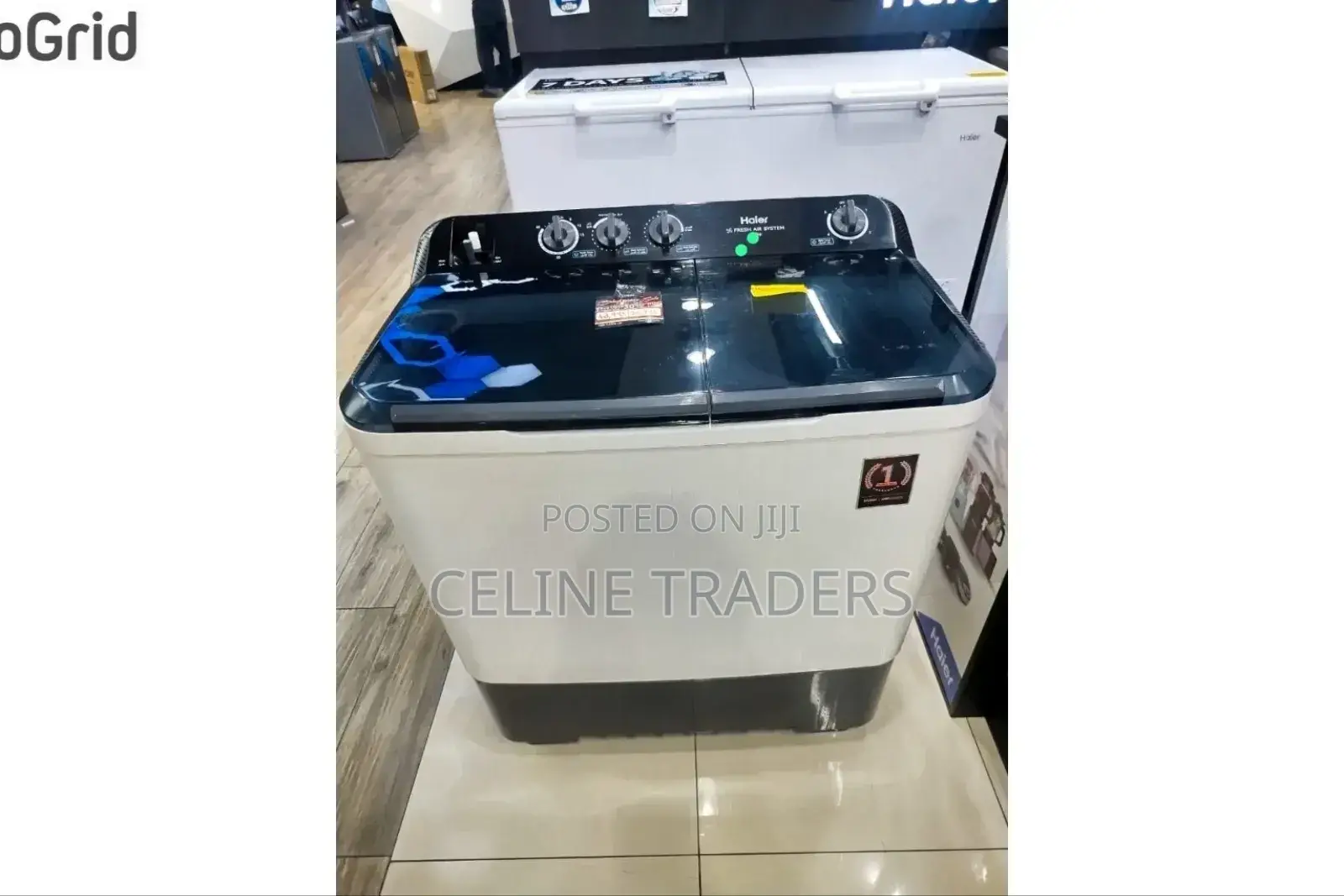 10kgs Haier Twin Tub Semi Automatic Washing Machine