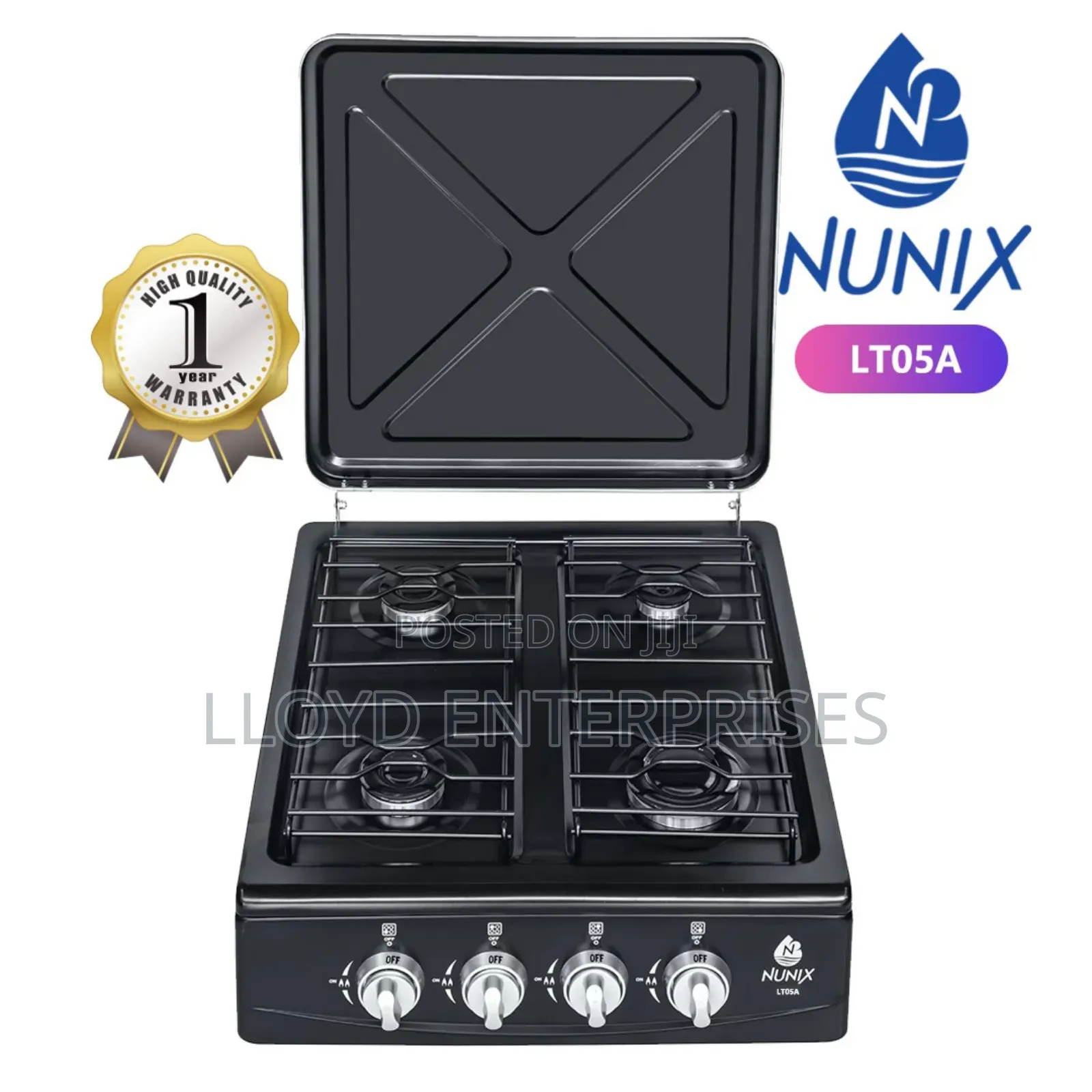 Nunix Lt05b All Gas Tabletop Cooker