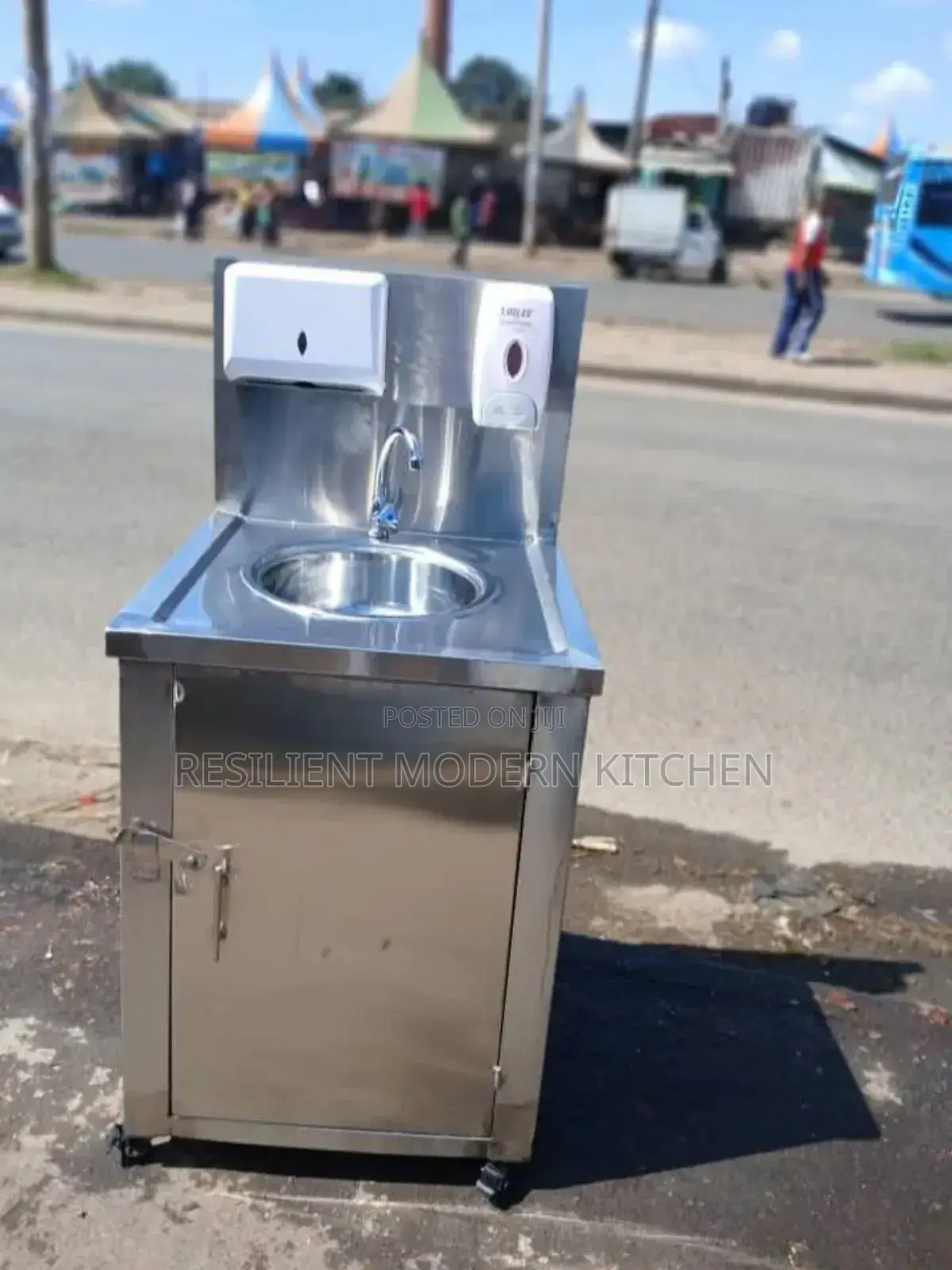Stainless Steel Hand Washing Station