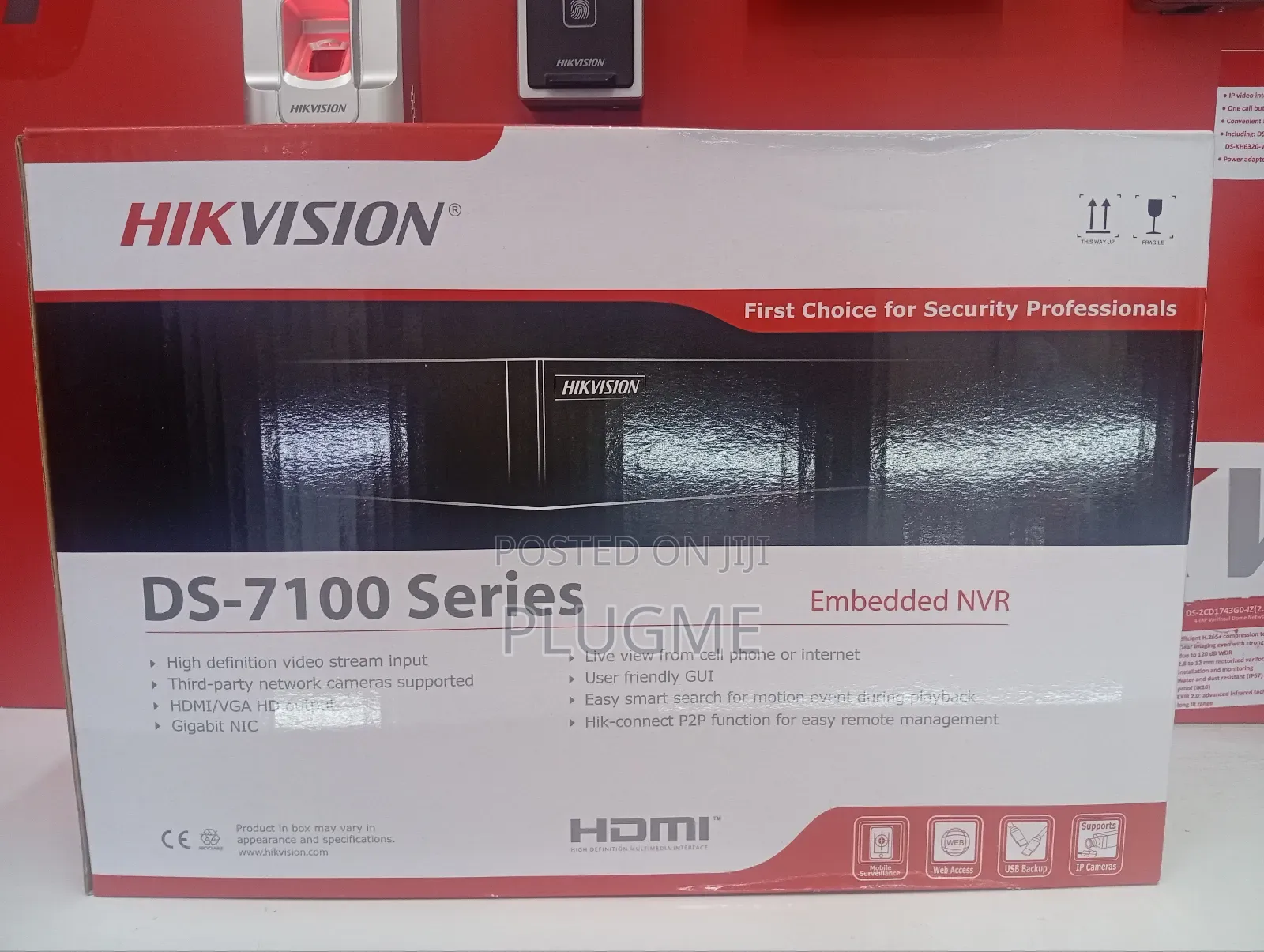 Hik Vision Embedded NVR 4-Channel Ds-7100 Series