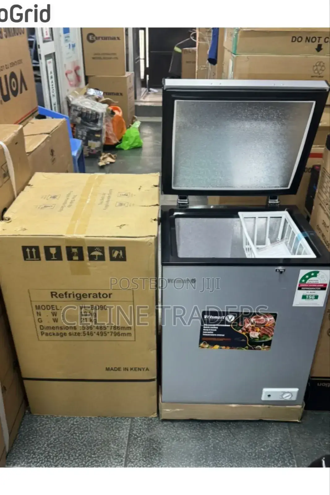 Volsmart 90 Litres Deep Freezer