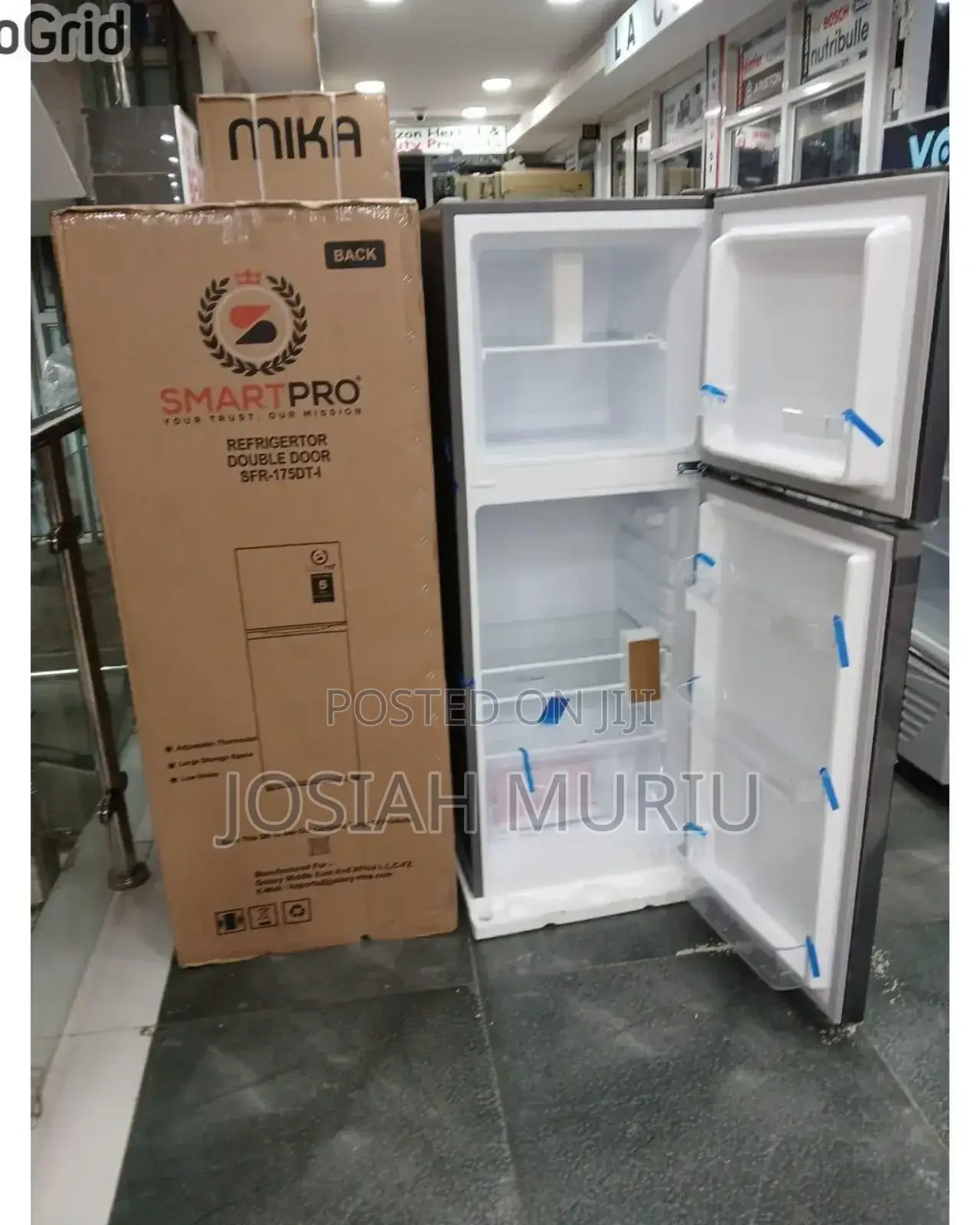 Smartpro Double Door Fridge 138l – Energy Saving