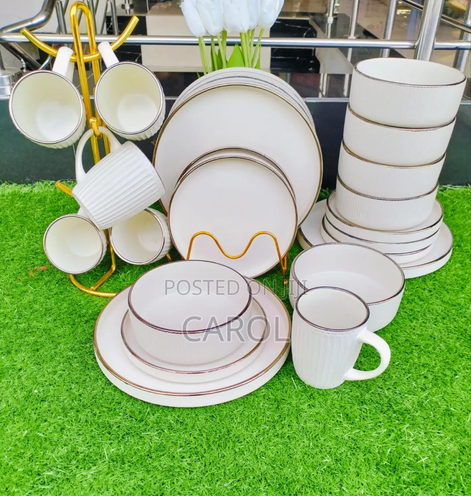 24 PCS Classy Dinner Set