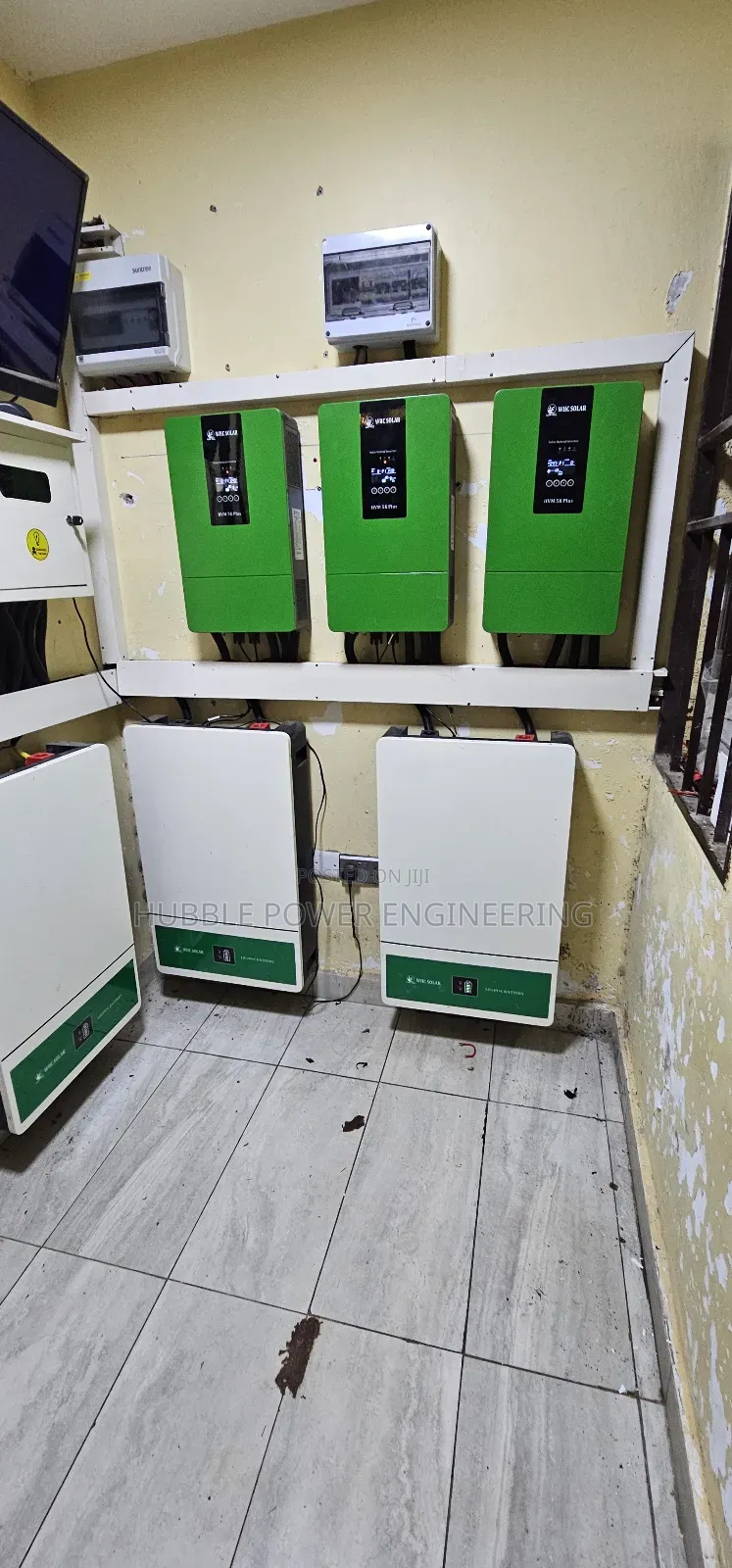 Installation of Solar Panels, Lithium Batteries and Hybrid Inverter