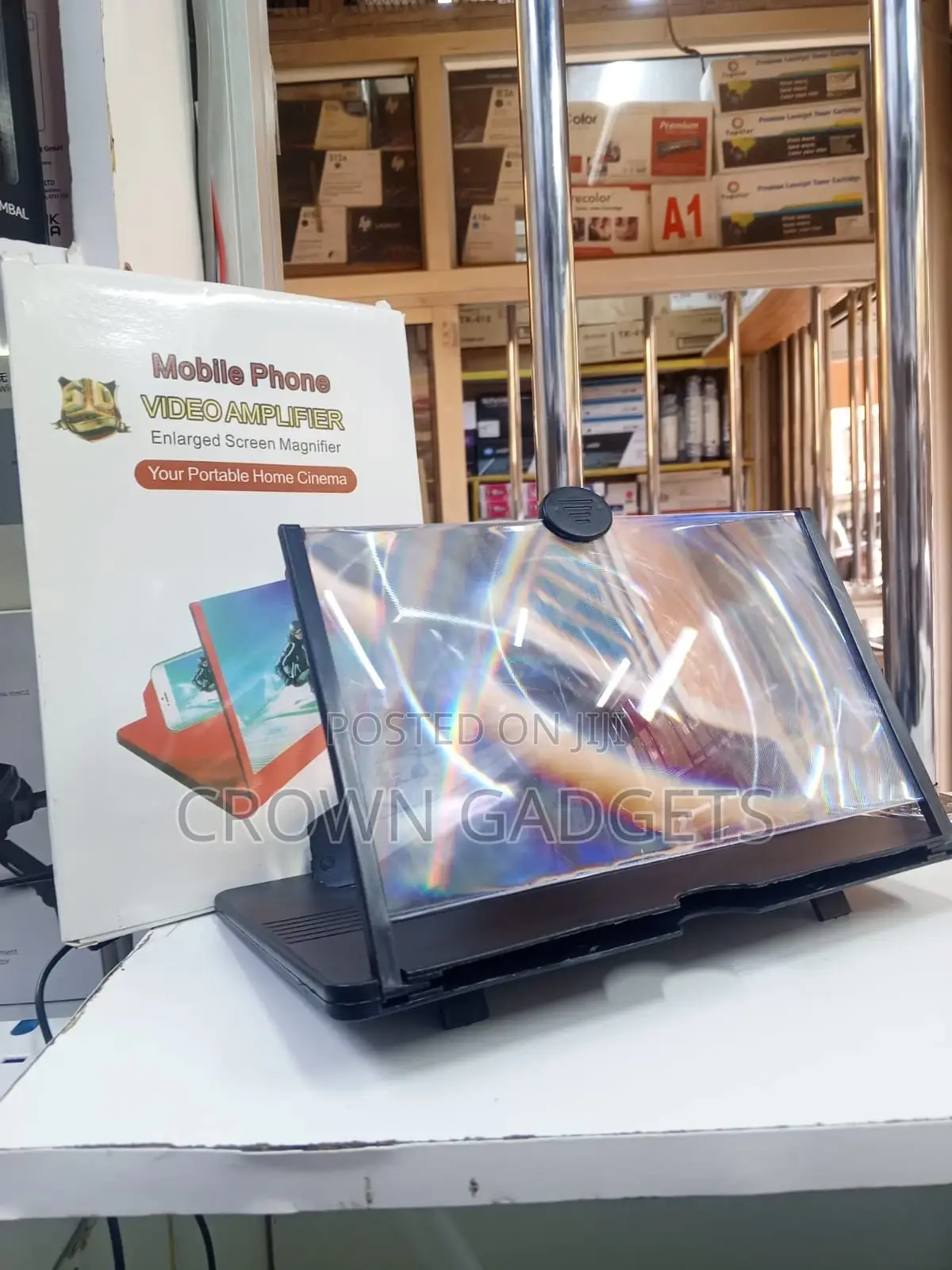 3d Mobile Phone Screen Magnifier – Portable Hd Video Amplifier Stand