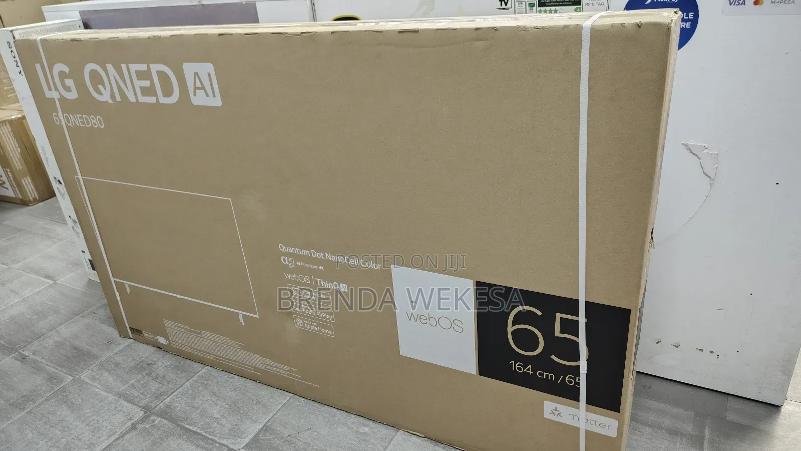 65 Inch Lg Qned Qned80 Smart Tv Ai Magic