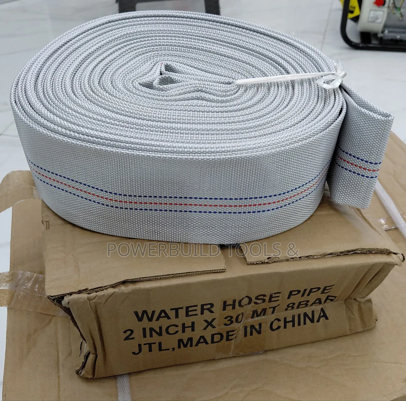 3" By 30m Canvas Delivery Pipe 16bar