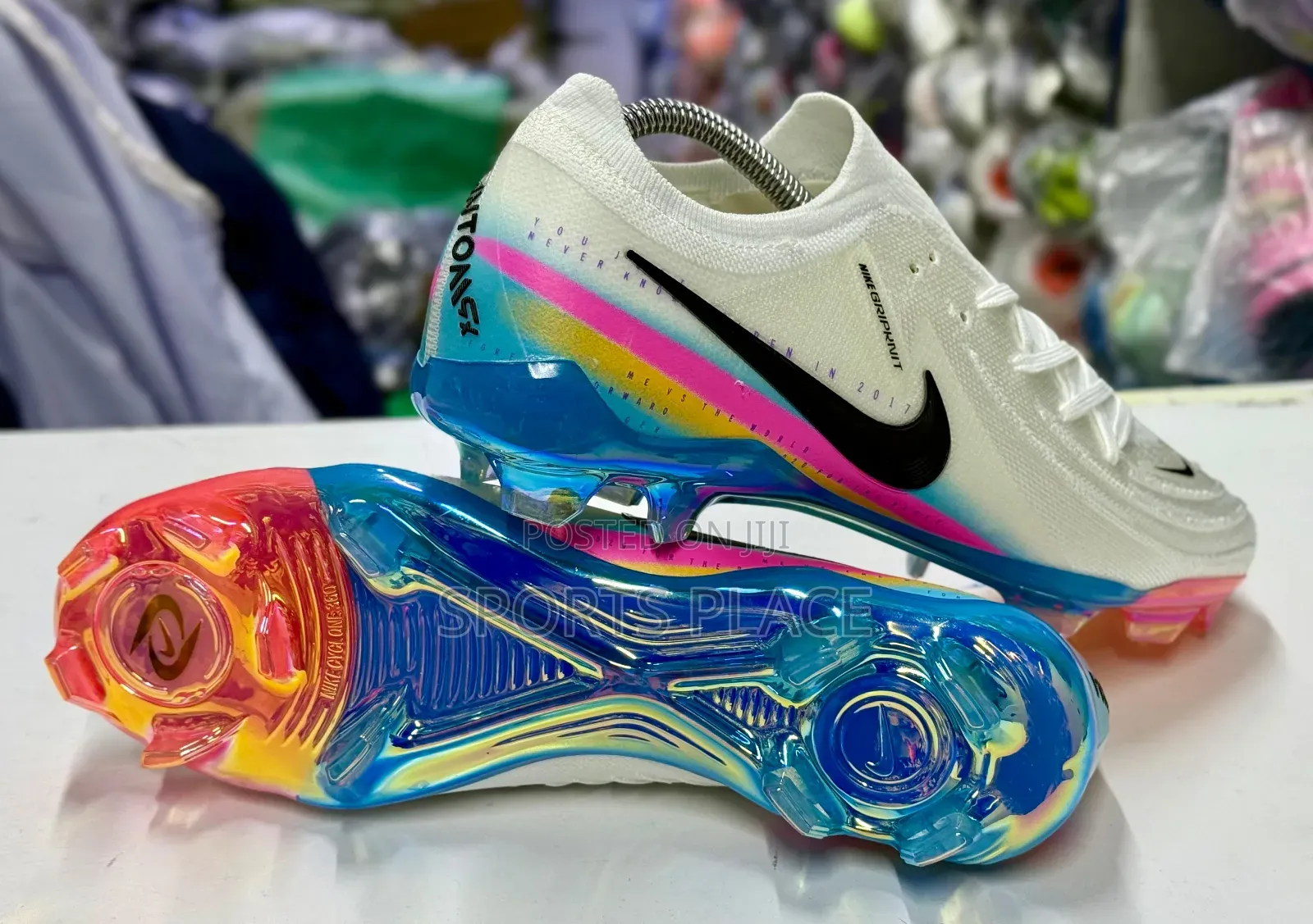 Nike Luna Elite White Phantom Gx Fg Soccer Cleats