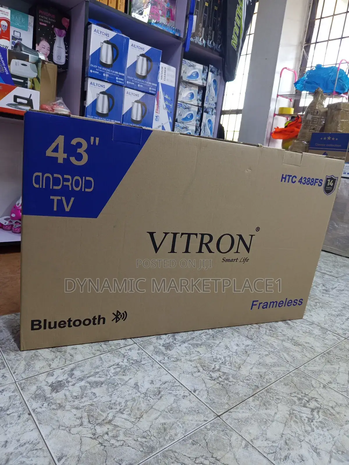Brand New Vitron 43" Frameless Smart Android Tv