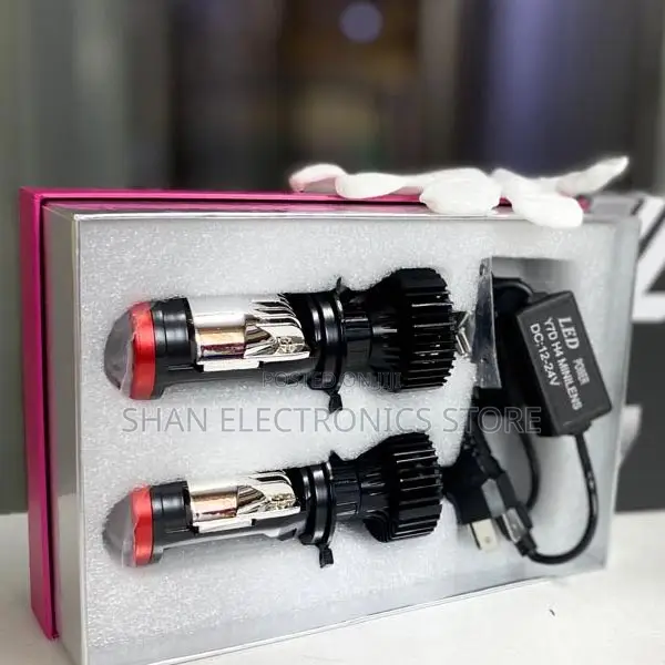 Car Headlight Bulbs Auto Lighting System Y10 H7 Projector Led Lens