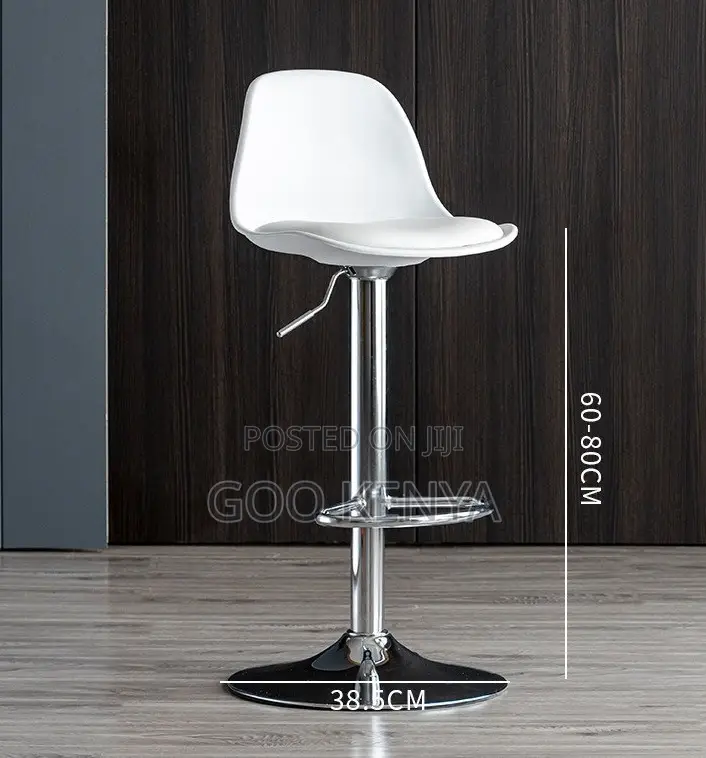 Home Bar Stool;Durable Leather Barstool With Steel Frame for Home Bars