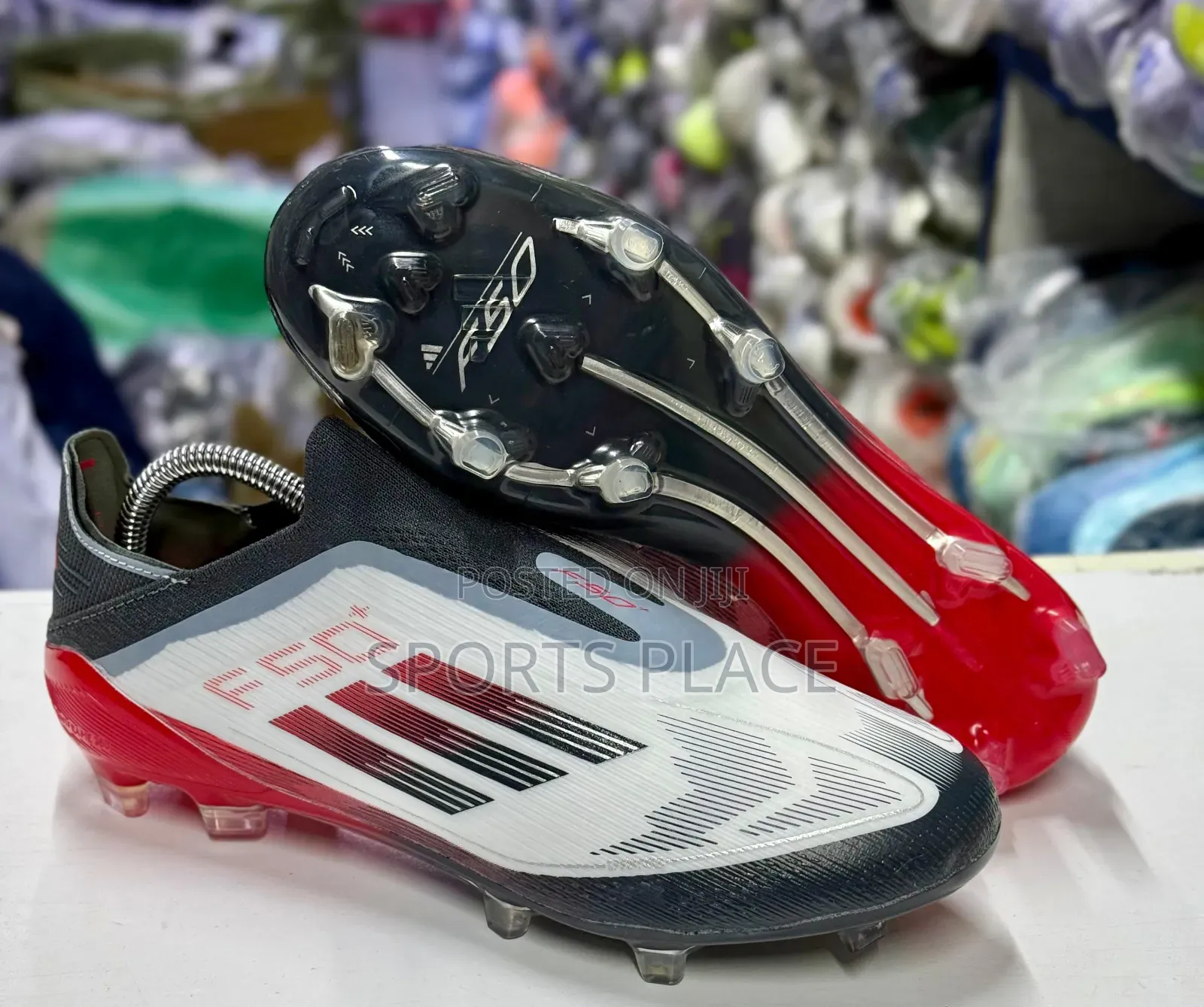 F50 "Pearlescent" Adidas F50 Fg Laceless Football Cleats