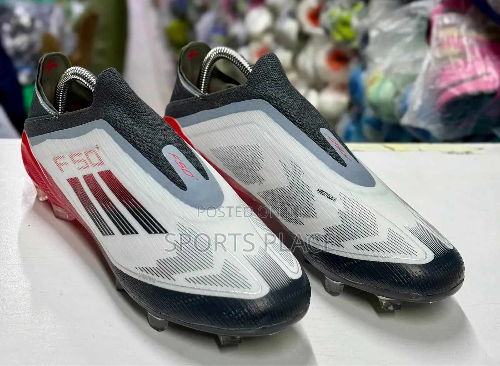 F50 "Pearlescent" Adidas F50 Fg Laceless Football Cleats