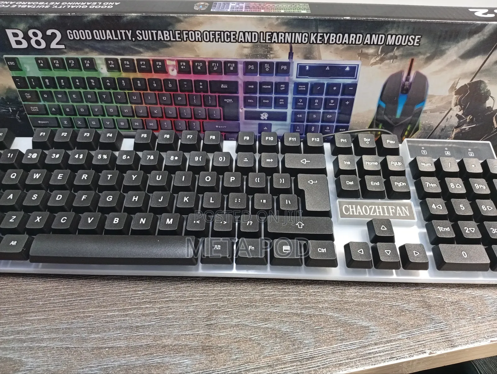 Gaming RGB Wired Keyboard and Mouse