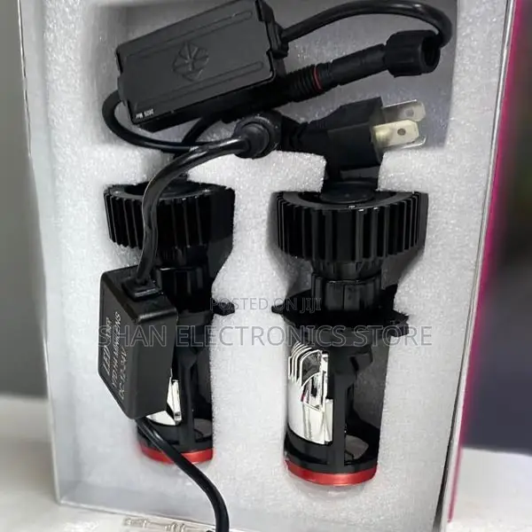 Y10 Projector High Low Beam Lamp H7 Mini Bi Led Lens Projector