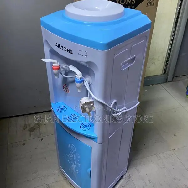 Ailyons Q7-Ts 2-Tap Hot Cold Water Dispenser With Storage Cabinet